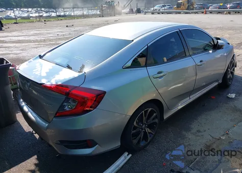 2021 Honda Civic Sport from USA, damaged, VIN 2HGFC2F82MH531455